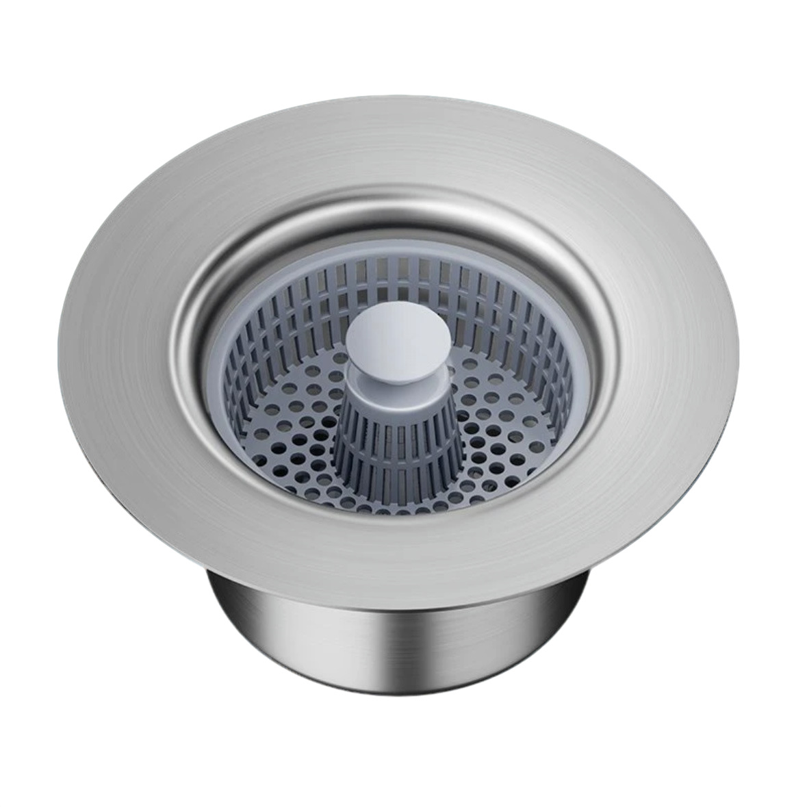 Stainless Steel Press Sink Filter — Anti-Clog - Image 6