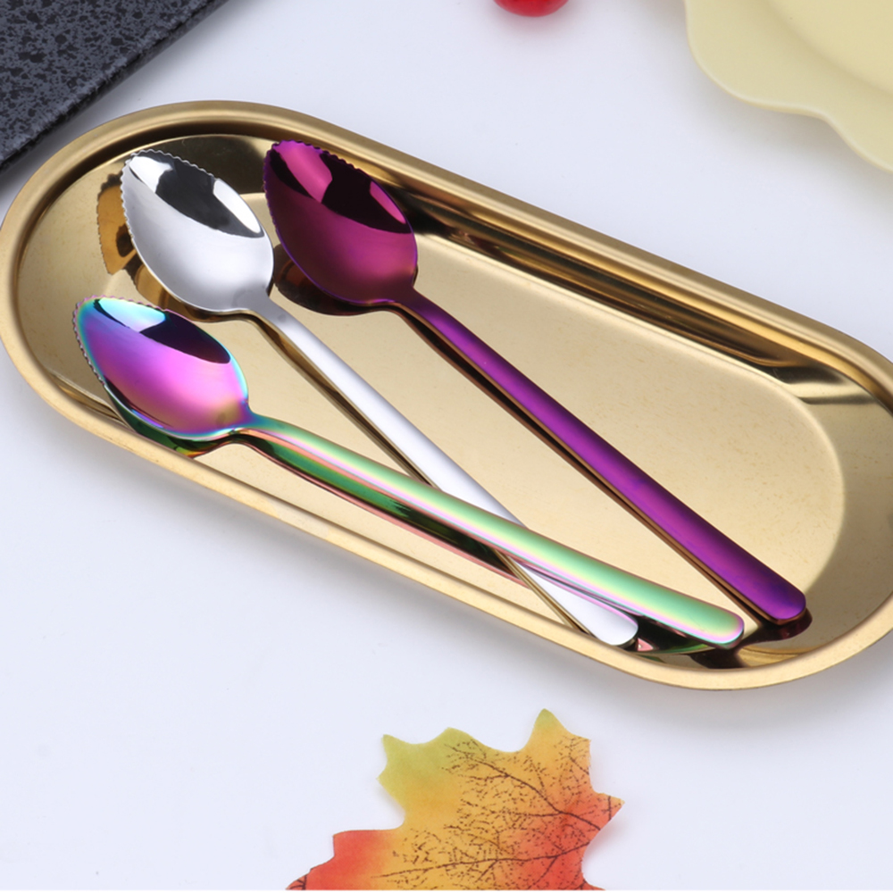 Cuillère boule à fruits en acier inoxydable — billes nettes – Image 2
