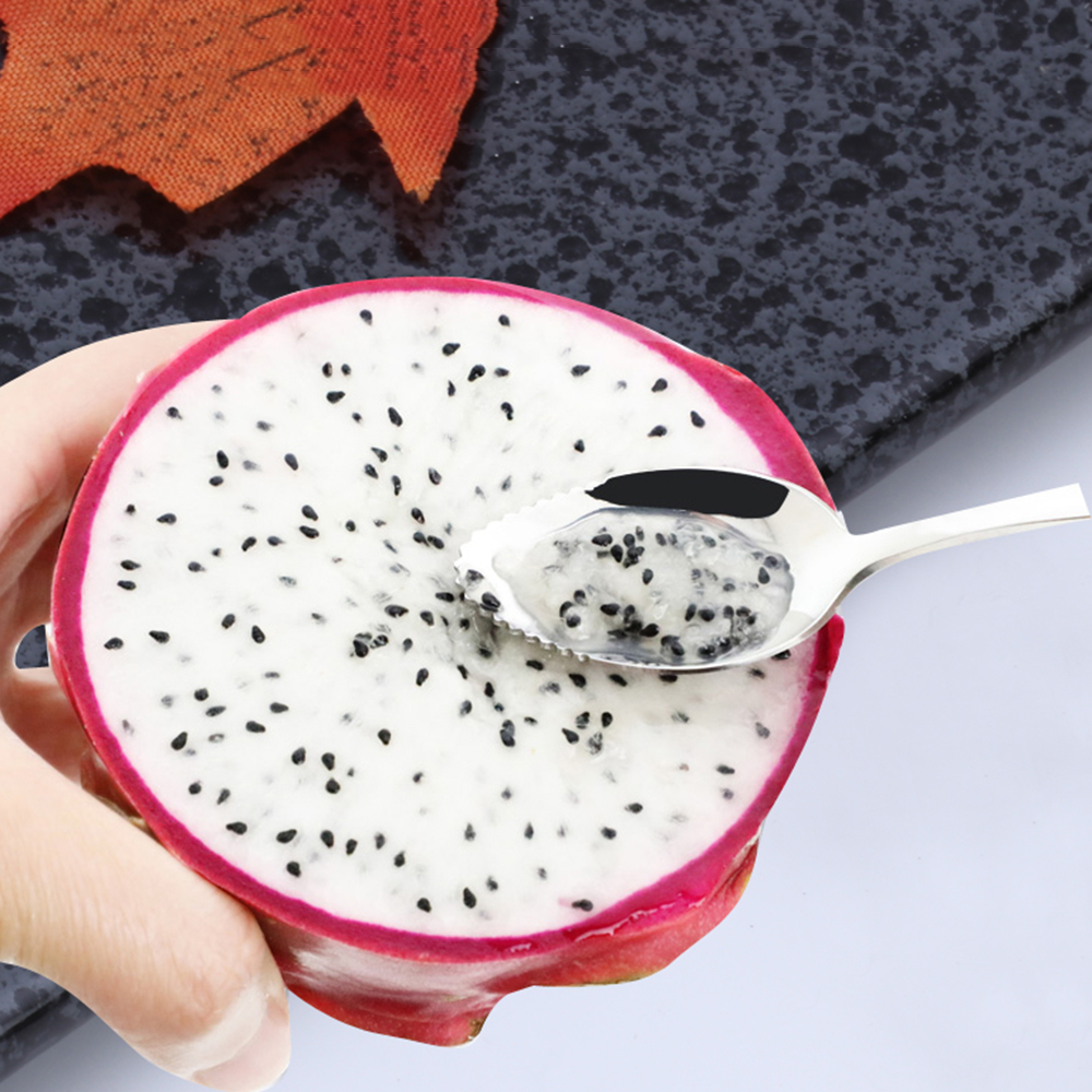 Cuillère boule à fruits en acier inoxydable — billes nettes – Image 3